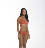 Gossard Glossies Lace Moulded BH Paprika