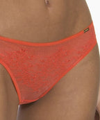 Gossard Glossies Lace String Paprika