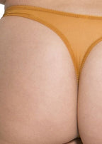 Gossard Glossies Lace String Spiced Honey