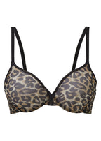 Gossard Glossies Leopard Moulded BH Animal Print