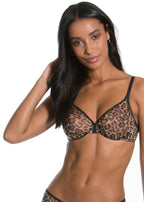 Gossard Glossies Leopard Moulded BH Animal Print