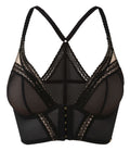Gossard Sheer Seduction Longline bügel BH mit Frontverschluss Black