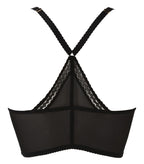 Gossard Sheer Seduction Longline bügel BH mit Frontverschluss Black