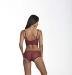 Gossard Encore Push-Up Longline BH Bordeaux