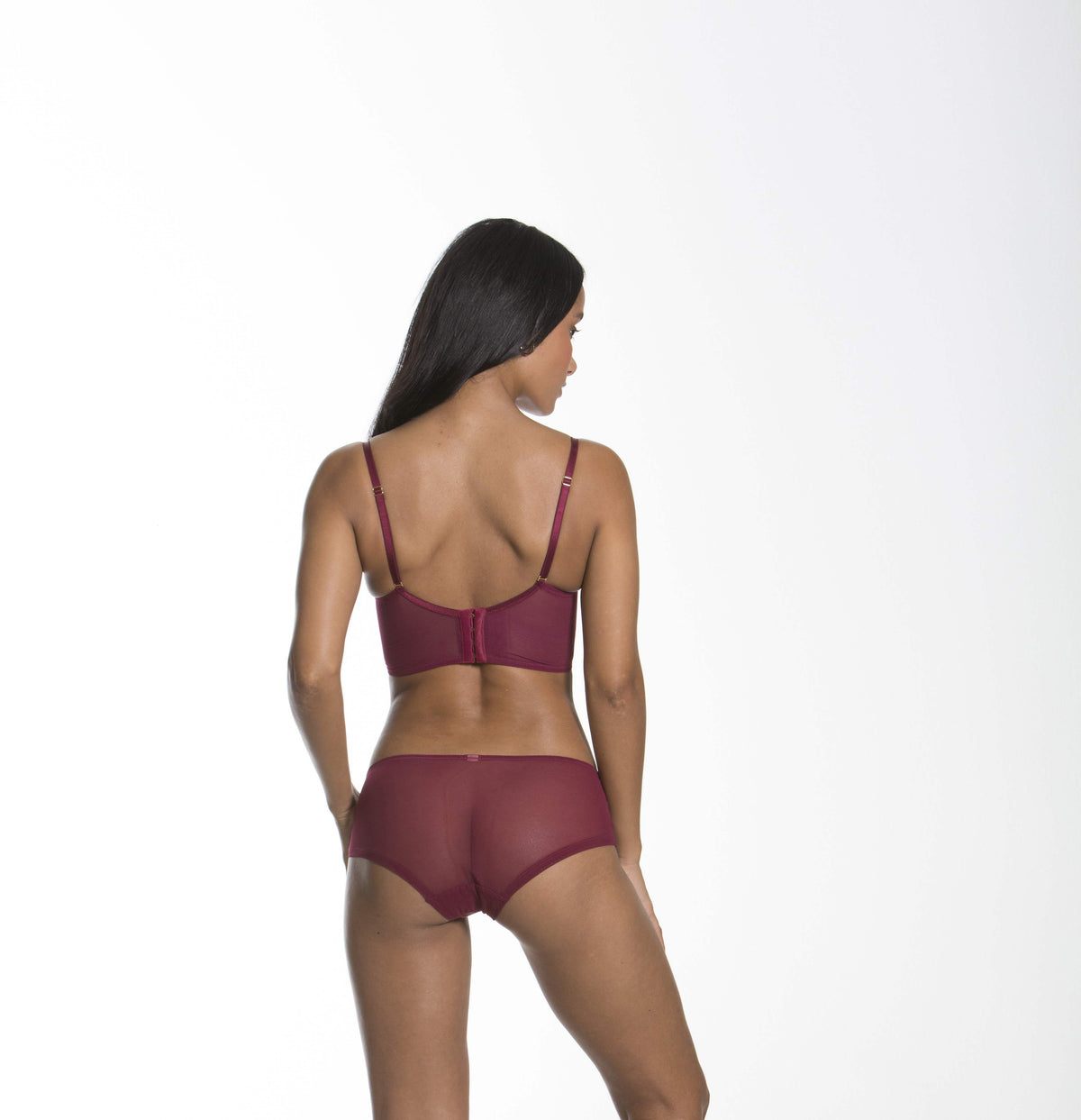 Gossard Encore Push-Up Longline BH Bordeaux