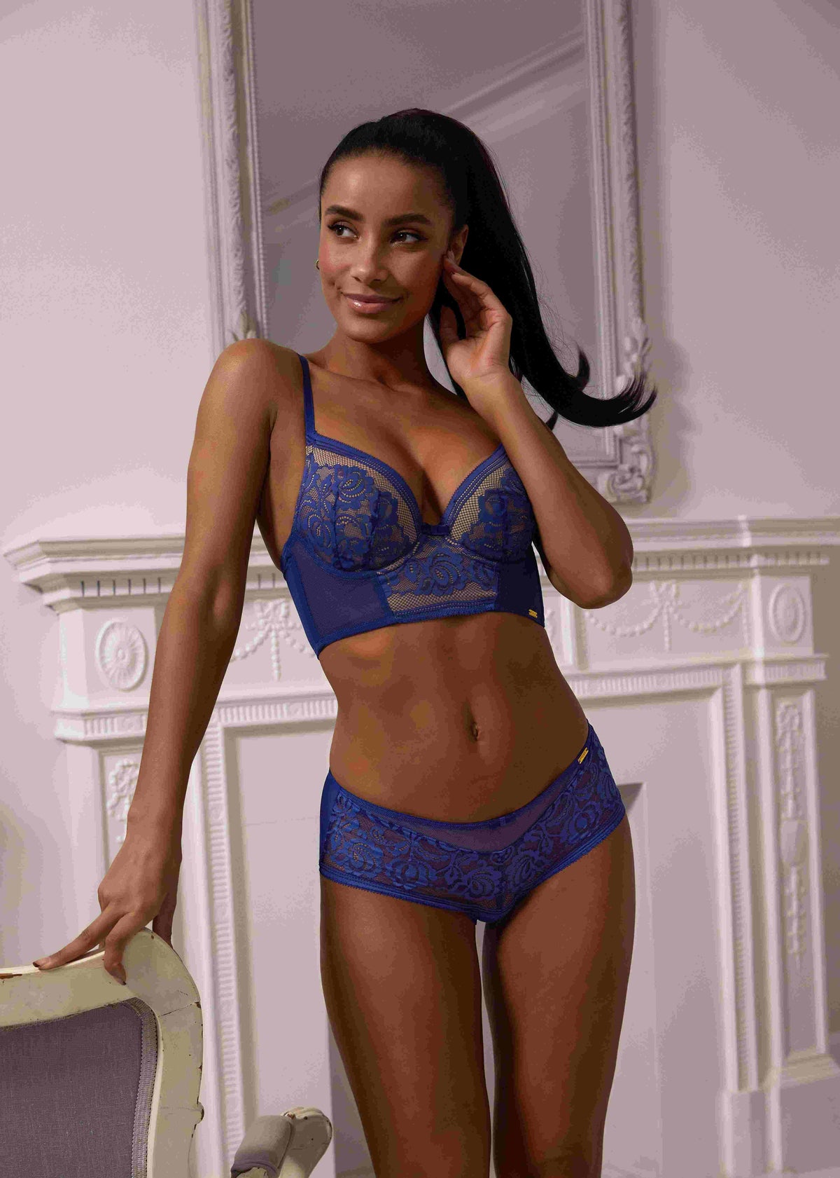 Gossard Encore Short Imperial Blue