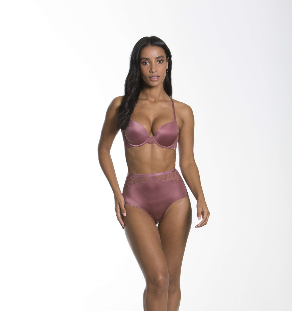 Gossard Shimmer Lace Push-Up Vintage Rose