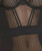 Gossard Graphic Luxe Bügel BH-Body Black