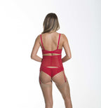 Gossard VIP Guipure Push-Up BH Lipstick Red