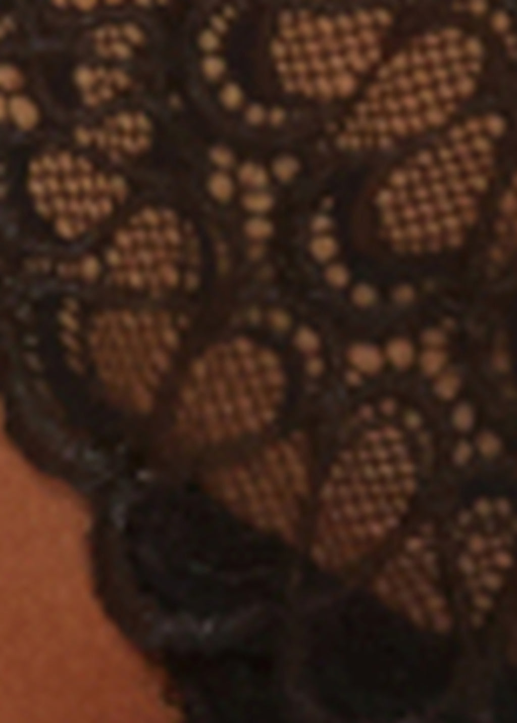 Gossard Swirl String Black