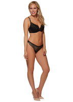 Gossard Swirl String Black