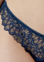 Gossard Swirl String Darkteal/Eclipse