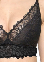Gossard Swirl Bügelloser Longline BH Black
