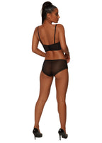 Gossard Swirl Bügelloser Longline BH Black