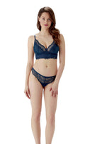 Gossard Swirl Bügelloser Longline BH Darkteal/Eclipse