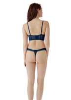 Gossard Swirl Bügelloser Longline BH Darkteal/Eclipse