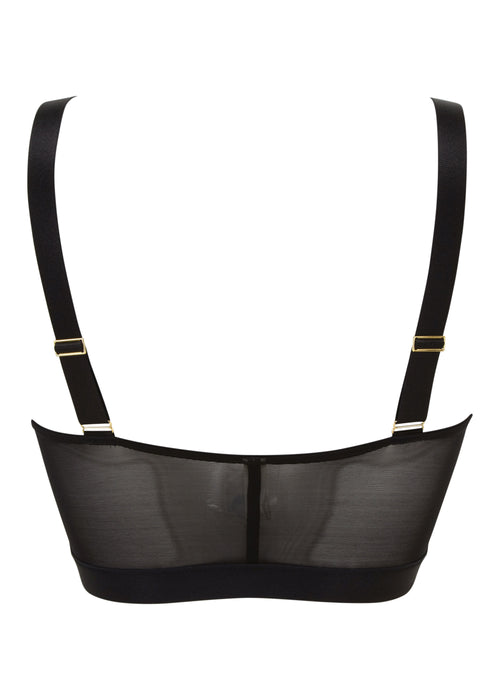 Gossard Femme Longline V-Bügel BH mit Frontverschluss Black