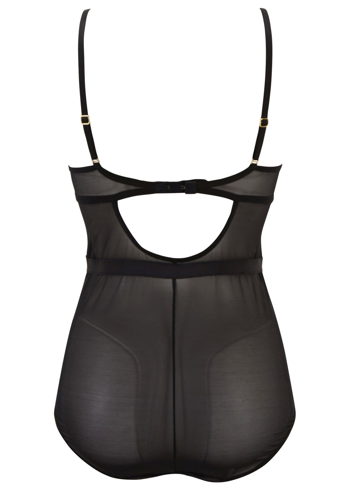Gossard Femme Balcony Body Black