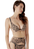 Gossard VIP Henna Schalen V-BH Black/Nude