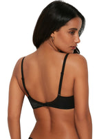 Gossard Glossies Halbgefütterter Triangel BH Black