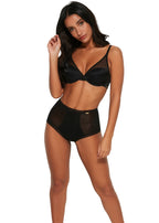 Gossard Glossies Halbgefütterter Triangel BH Black