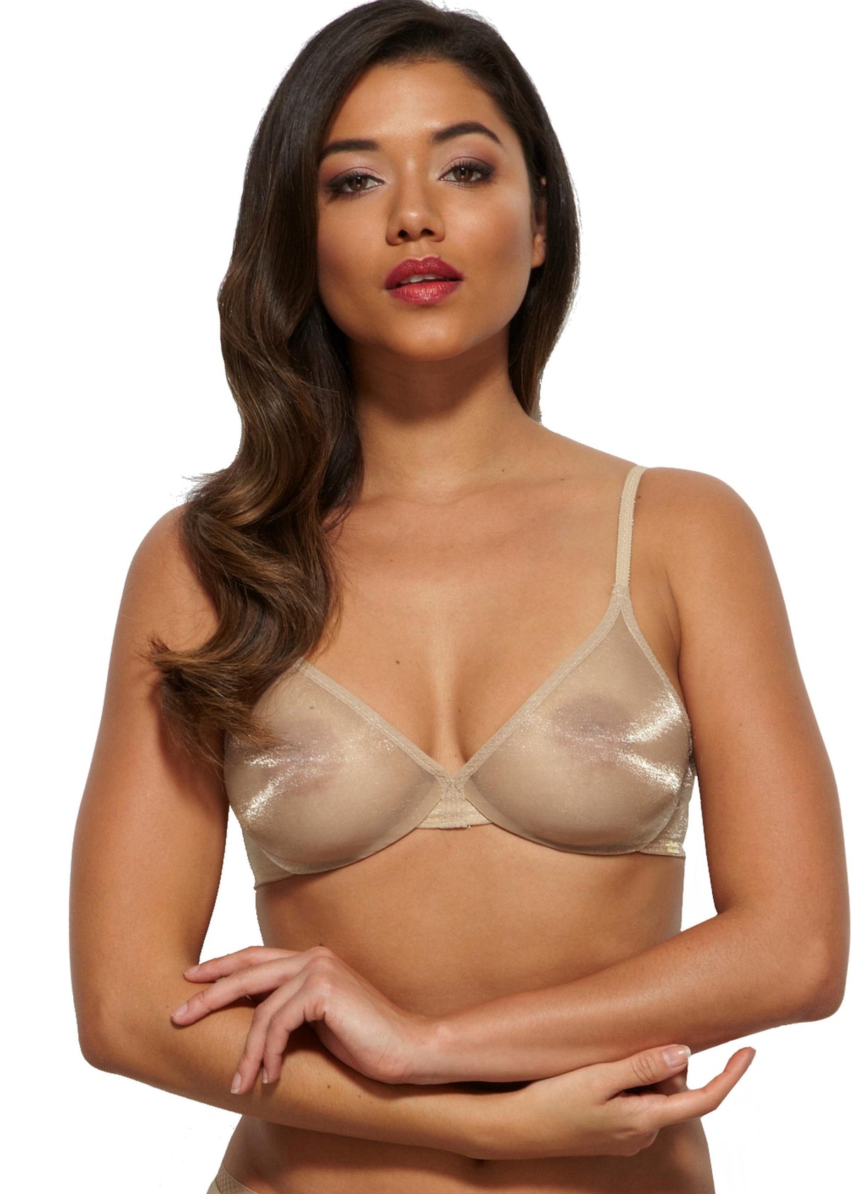 Gossard Glossies Moulded BH Nude