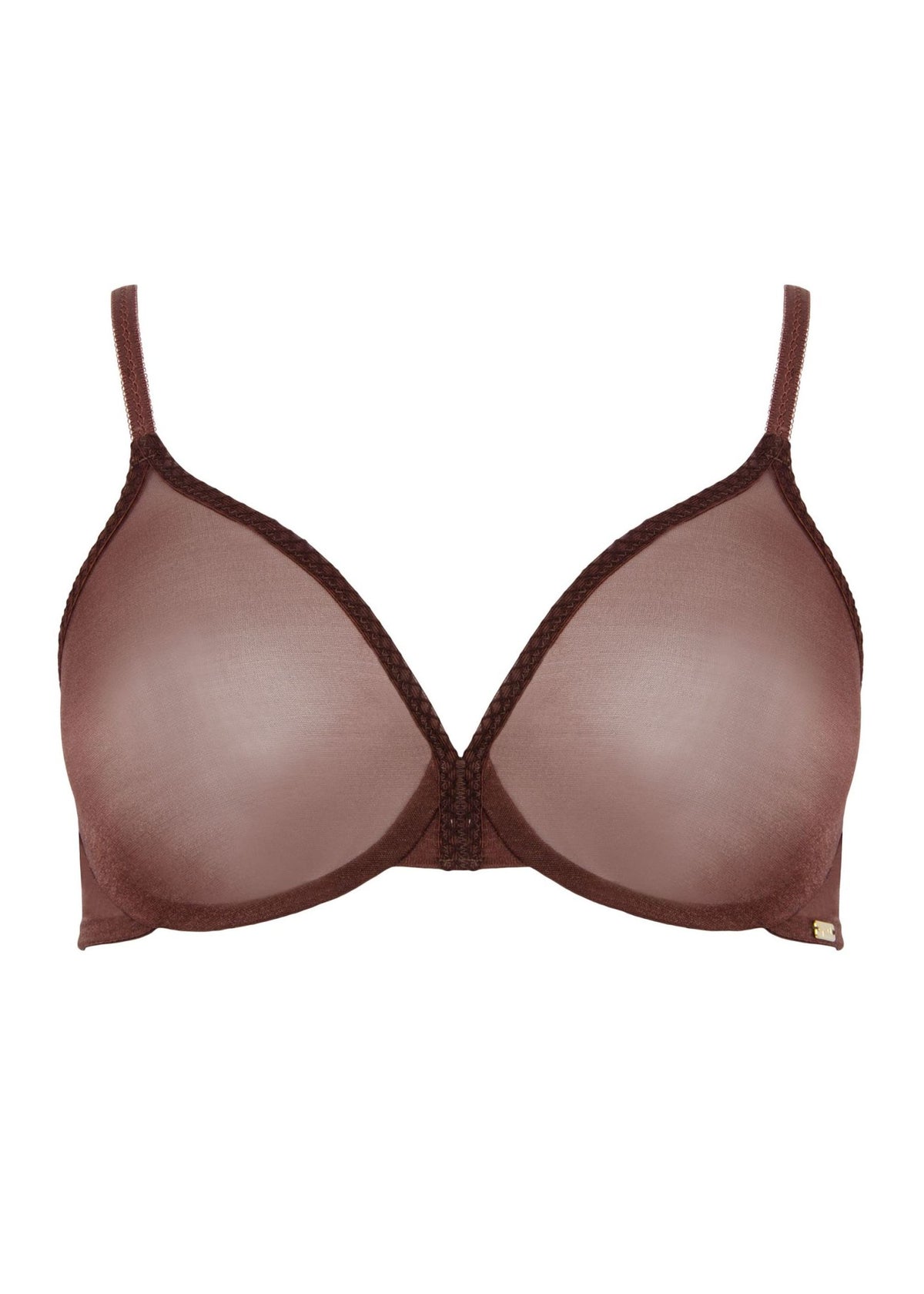 Gossard Glossies Moulded BH Rich Brown