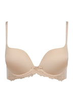 Gossard Lace T-Shirt Push-Up BH Nude