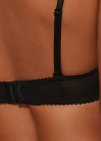 Gossard Lace Trägerloser Push-Up BH Black