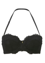 Gossard Lace Trägerloser Push-Up BH Black