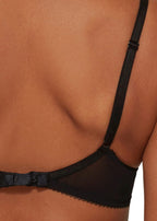 Gossard Lace Push-Up BH Black/ Electric