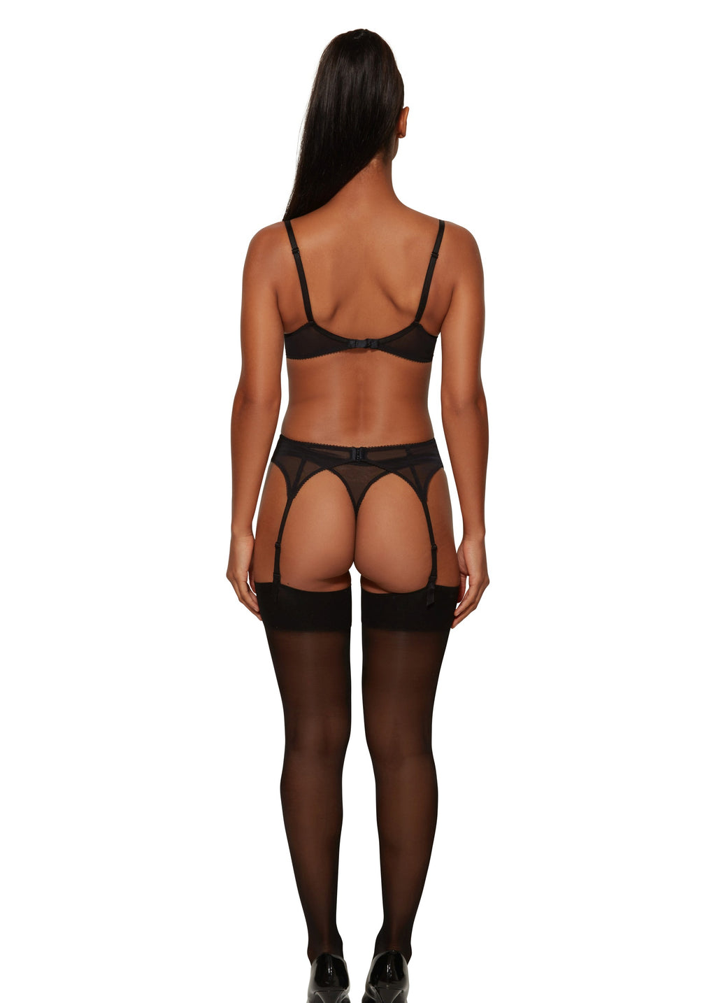 Gossard Lace Push-Up BH Black/ Electric