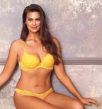 Gossard Lace Push-Up BH Spicy Mustard