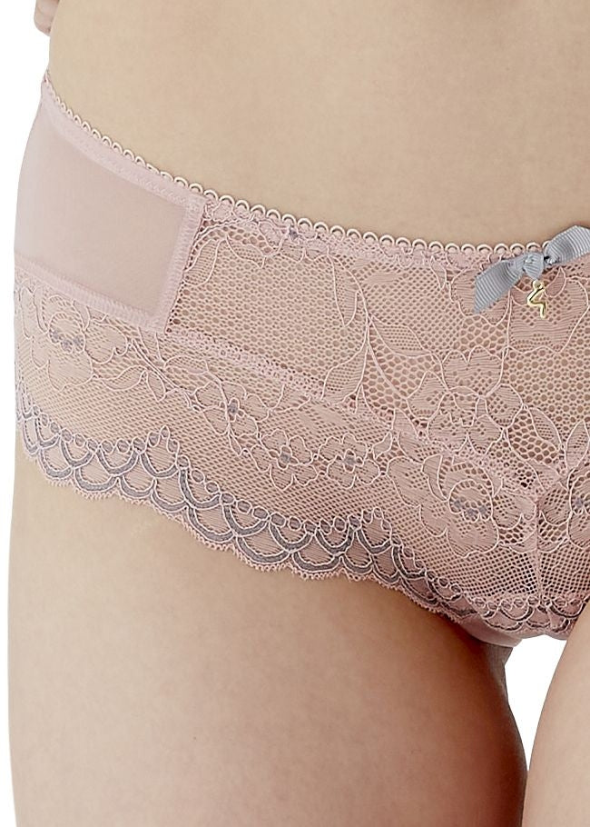 Gossard Lace Short Balettpink/Silver
