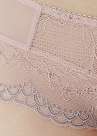 Gossard Lace Short Balettpink/Silver
