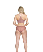 Gossard Lace Longline V-Bügel BH mit Frontverschluss Cinder Rose
