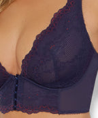 Gossard Lace Longline V-Bügel BH mit Frontverschluss Eclipse