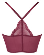Gossard Lace Longline V-Bügel BH mit Frontverschluss Ruby