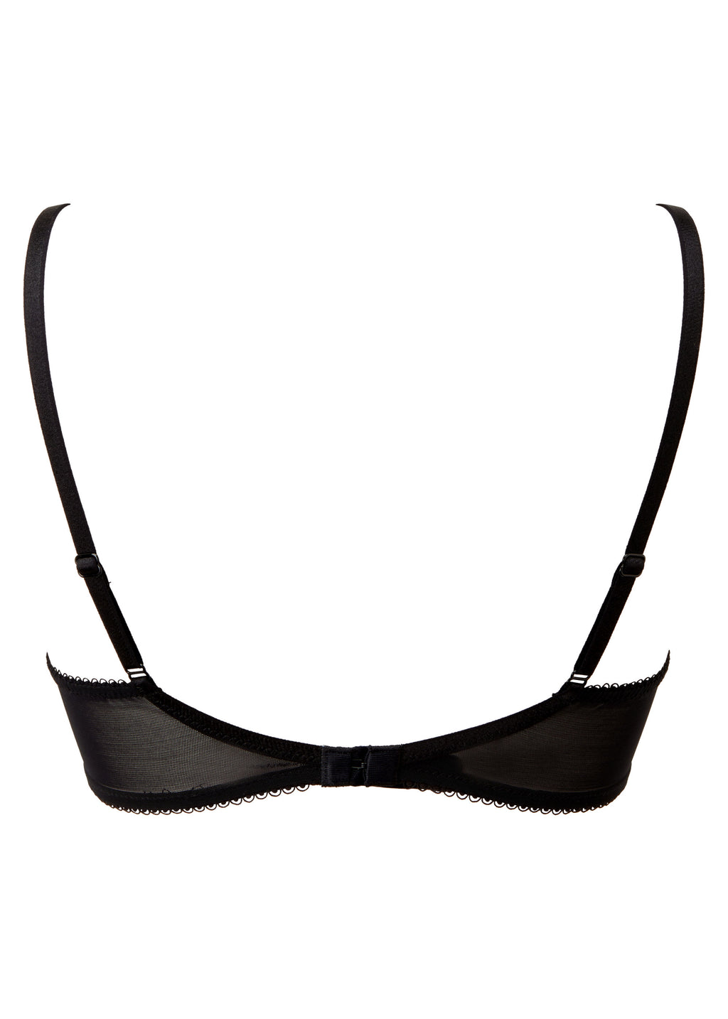 Gossard Lace Natural Push-Up BH Black/ Electric