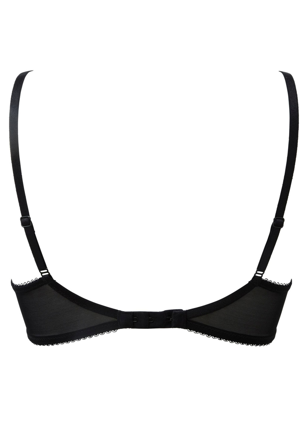 Gossard Lace Natural Push-Up BH Black