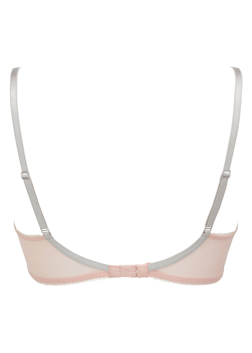 Gossard Lace Natural Push-Up BH Balettpink/Silver
