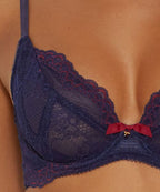 Gossard Lace Natural Push-Up BH Eclipse