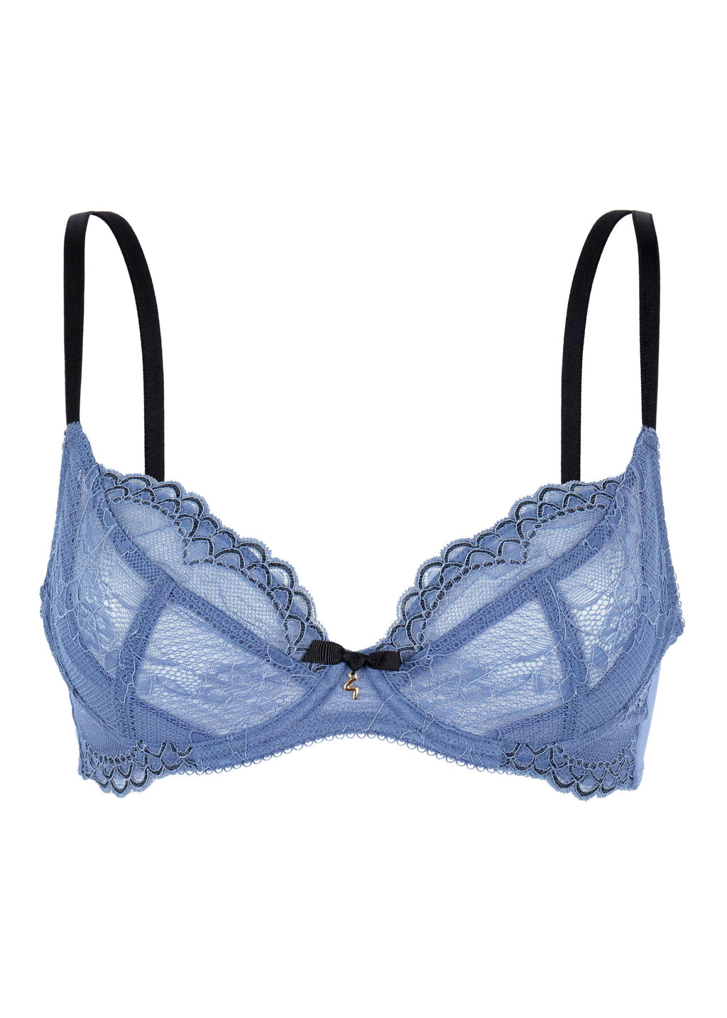 Gossard Lace Natural Push-Up BH Moonlight Blue