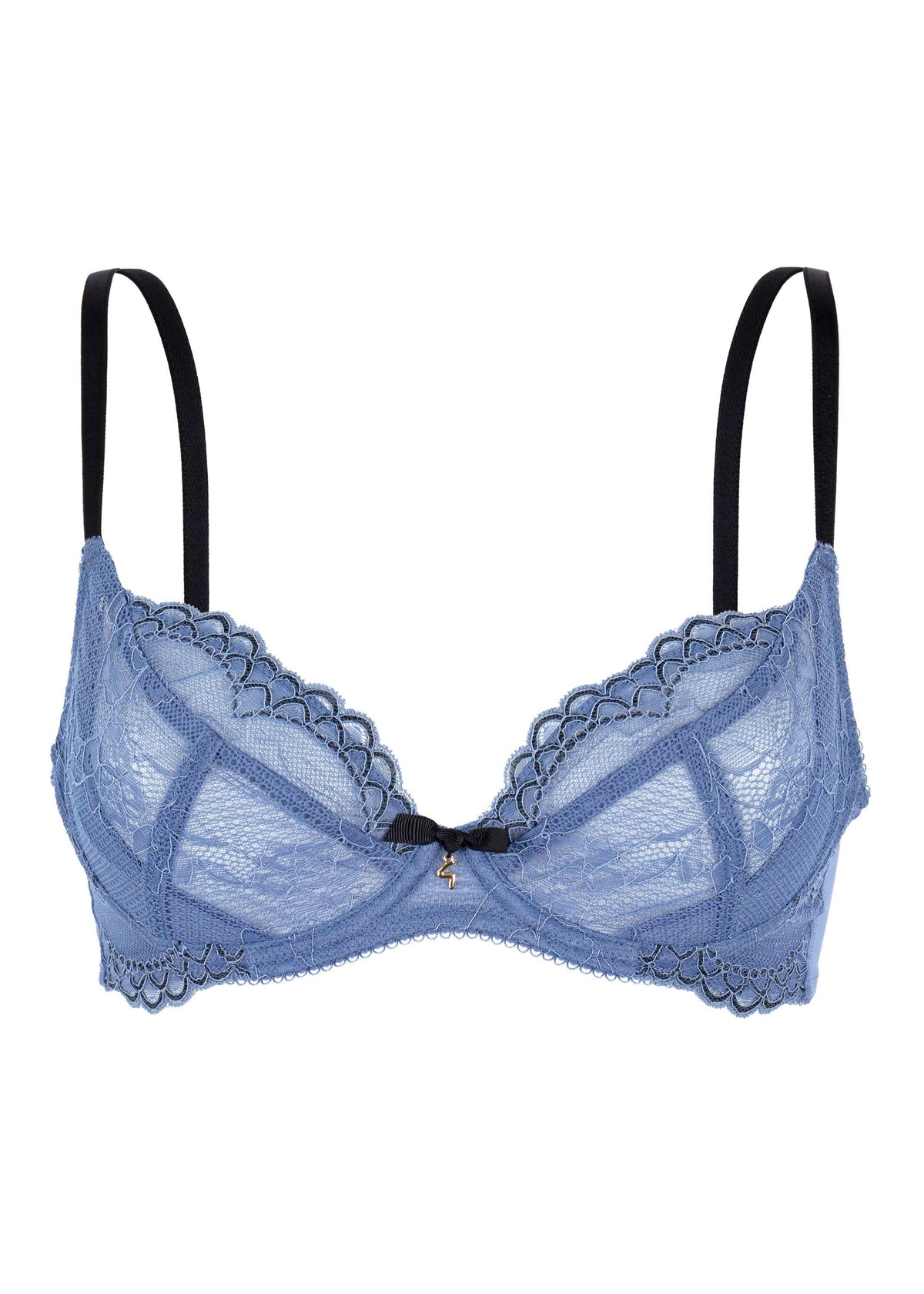 Gossard Lace Natural Push-Up BH Moonlight Blue