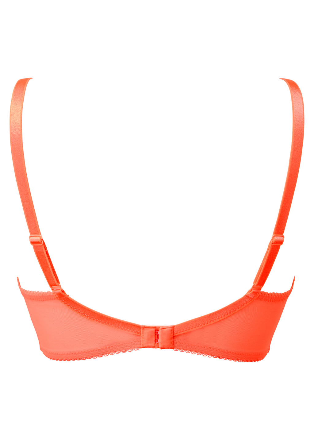 Gossard Lace Natural Push-Up BH Neon Coral