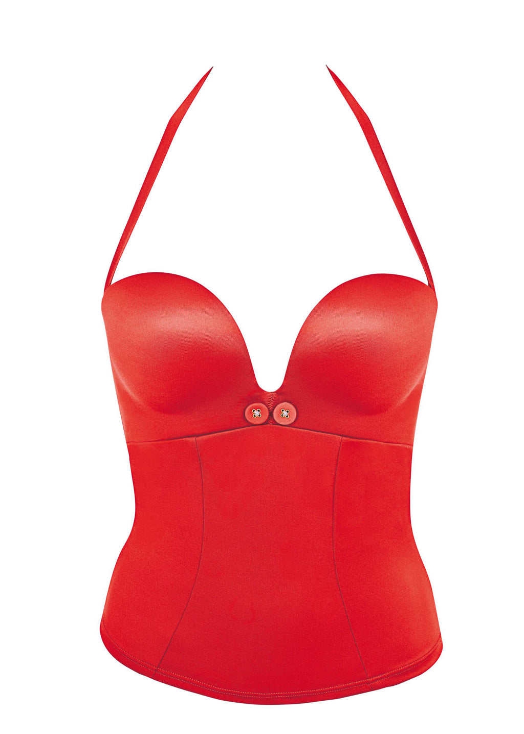 Gossard Swimwear Egoboost Push-Up Tankini Sunset Red