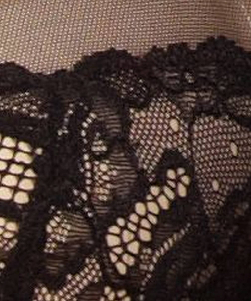 Gossard Super Smooth Glamour Lace Push-Up BH Black/Nude