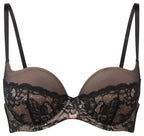 Gossard Super Smooth Glamour Lace Push-Up BH Black/Nude